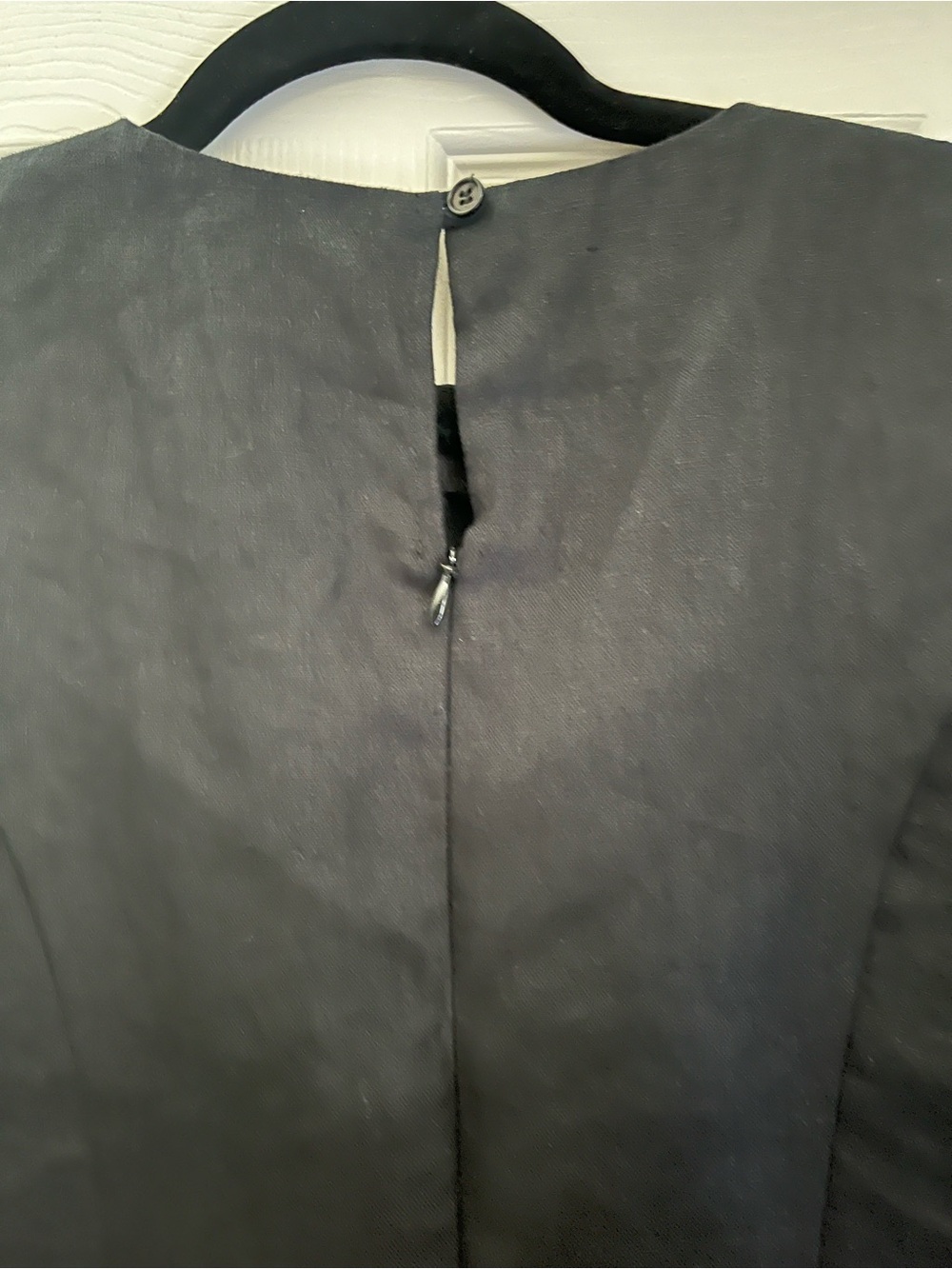 Reformation black linen mini dress - Picture 7 of 7